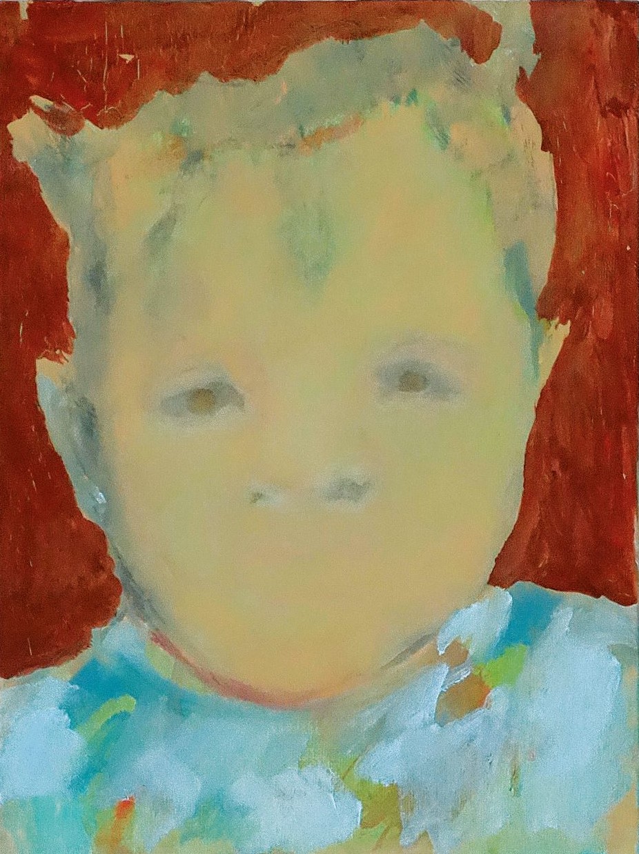 Untitled 2021 - olio su cartone telato 24x18 cm
