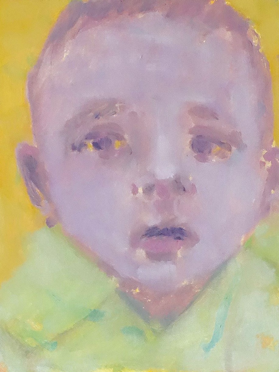 Untitled 2021 - olio su cartone telato 24x18 cm