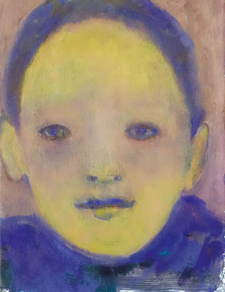 Untitled 2021 - olio su cartone telato 24x18 cm
