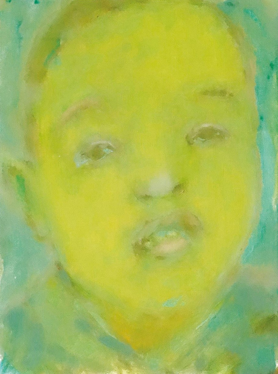 Untitled 2021 - olio su cartone telato 24x18 cm