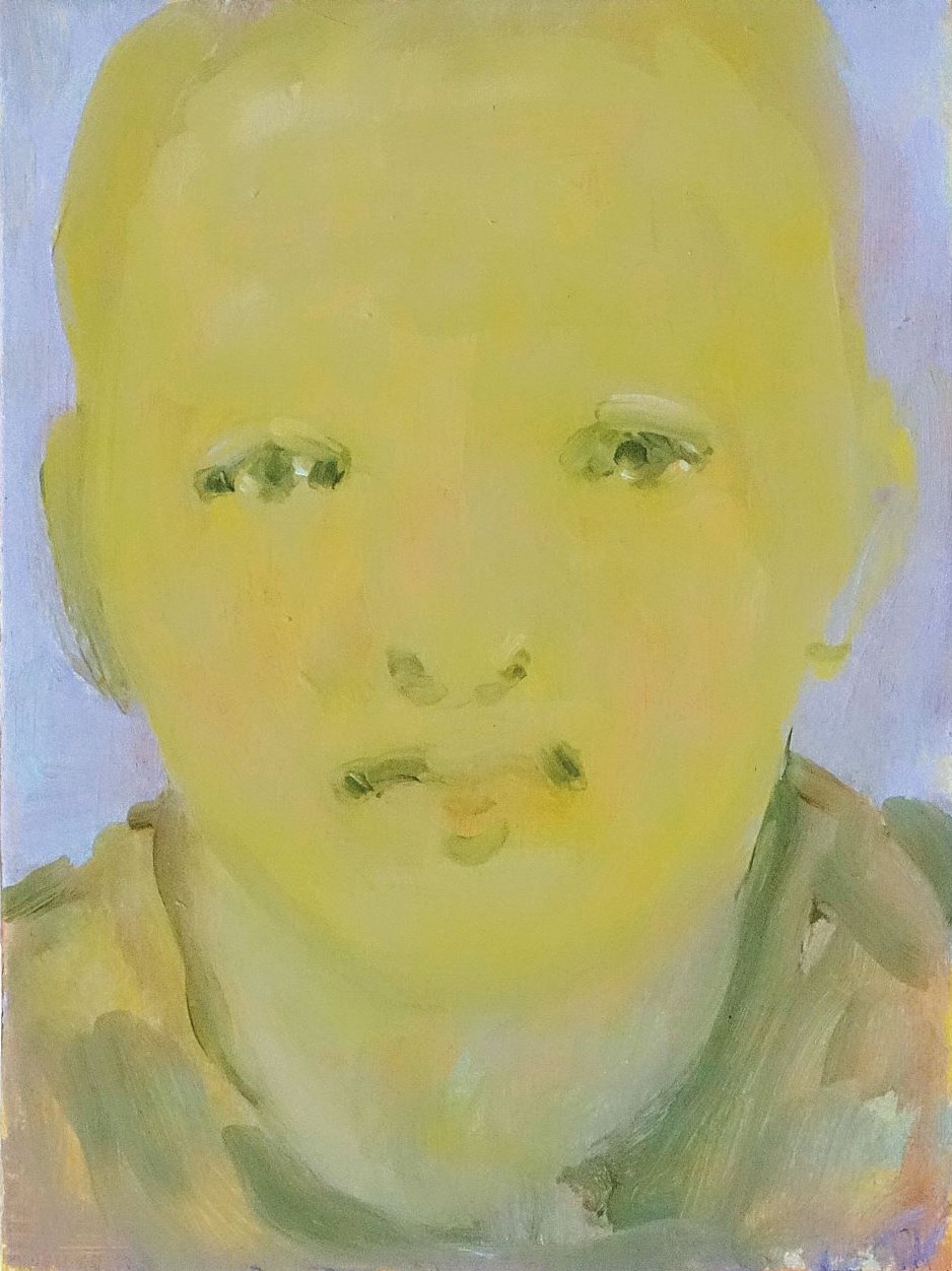 Untitled 2021 - olio su cartone telato 24x18 cm