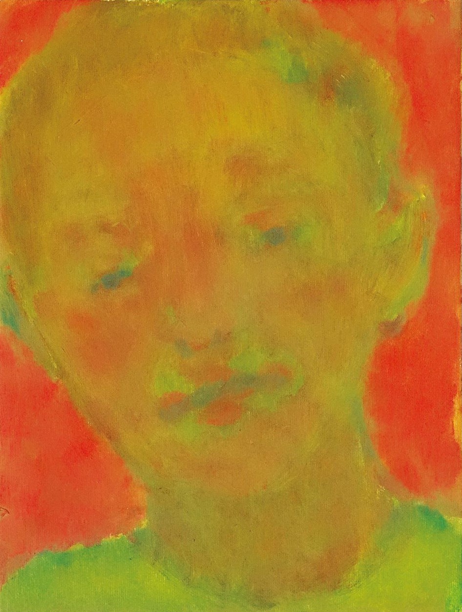 Untitled 2021 - olio su cartone telato 24x18 cm