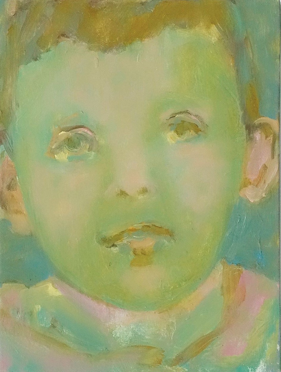 Untitled 2021 - olio su cartone telato 24x18 cm