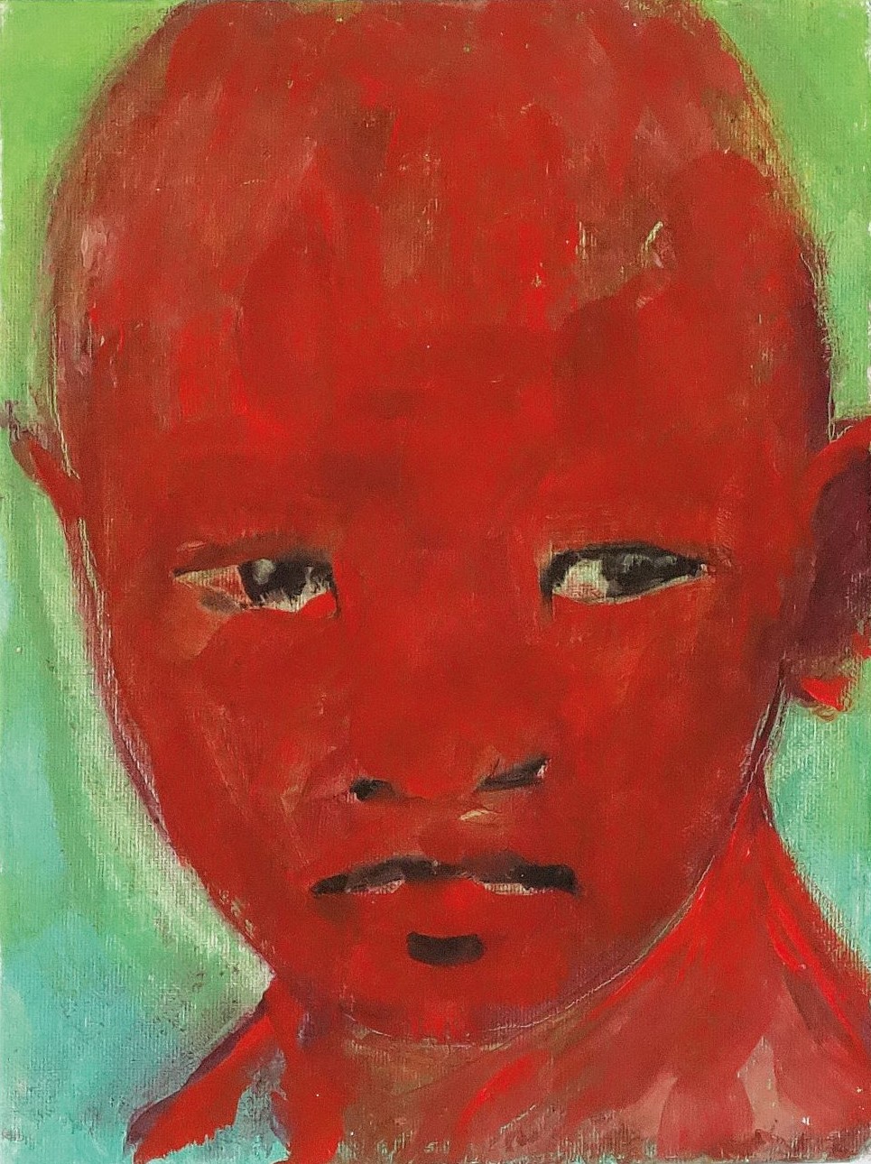 Untitled 2016 - olio su cartone telato 24x18 cm